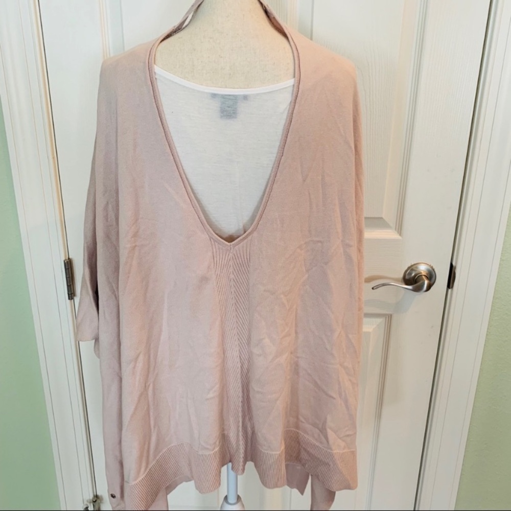 lululemon free to coast wrap open back light pink
